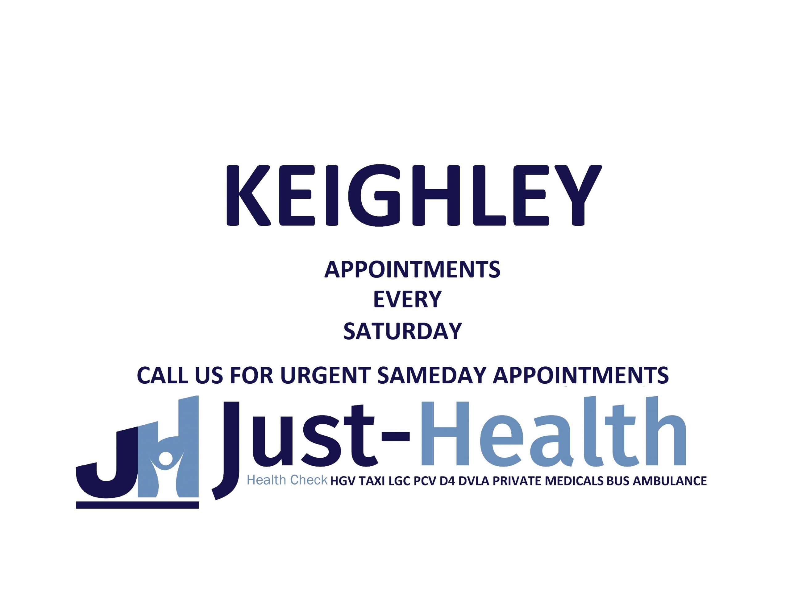 hgv medical KEIGHLEY just health cross hills yorkshire