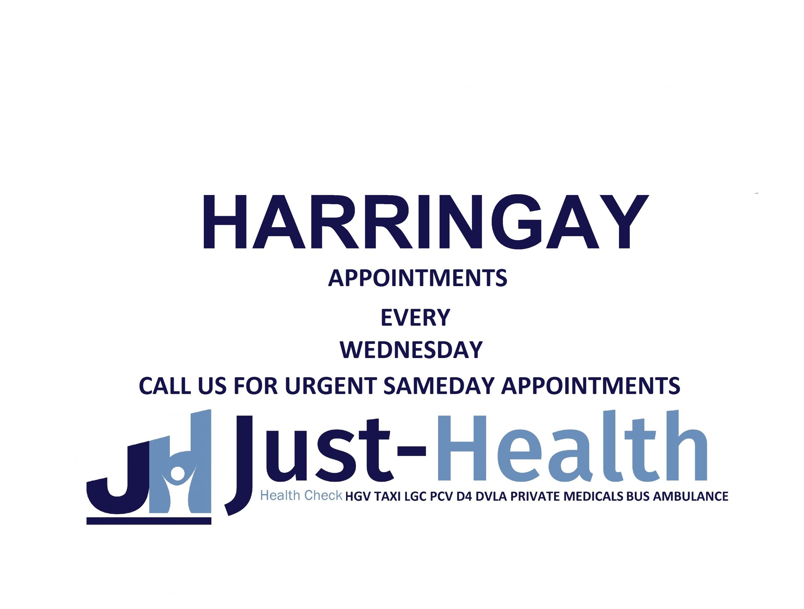 Just Health Our Locations Driver Medicals & Private Gp services