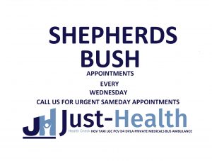 shepherds bush hgv medical