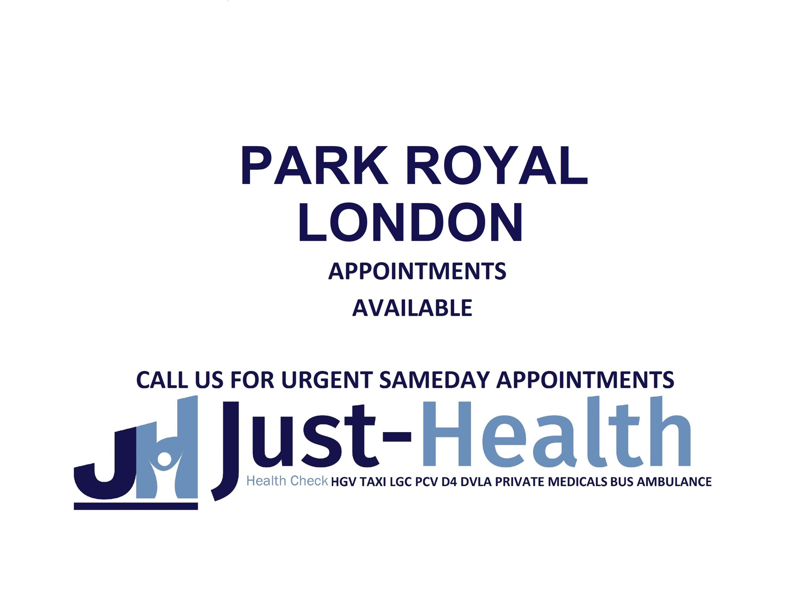 HGV Medical D4 Drivers Park Royal London