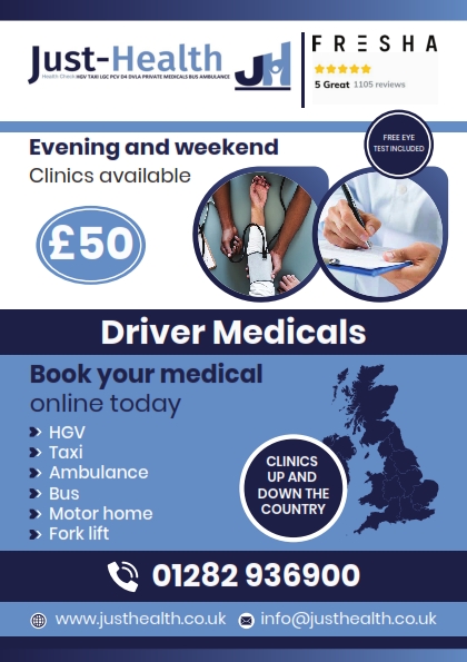 HGV D4 Doctor for drivers just health Medicals